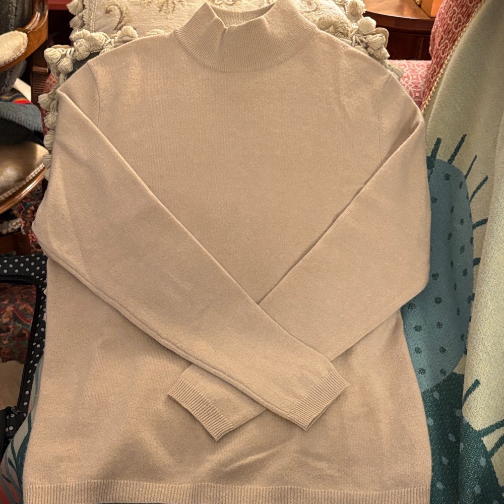 Charter Club Cashmere Mock Turtleneck Sweater